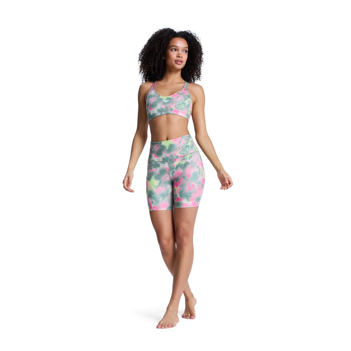 Brassière de sport HEART INTO IT PT. vert oil green all heart, ROXY
