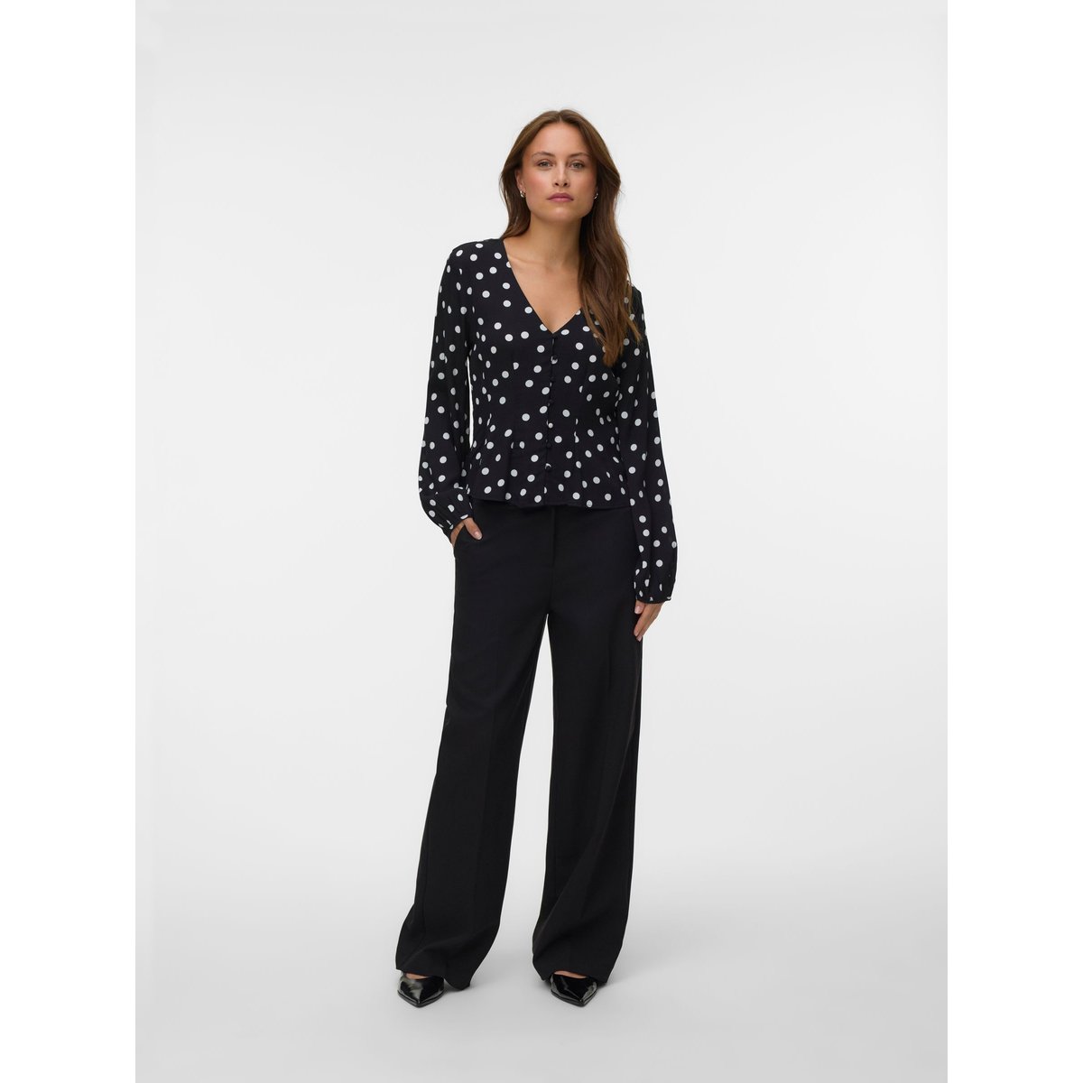 Blouse black 1, VERO MODA