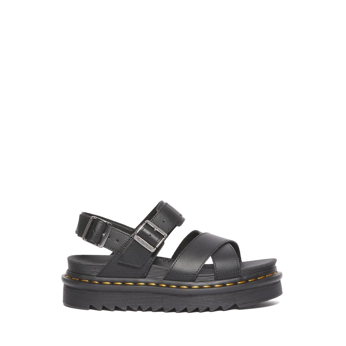 Sandali Voss II in pelle ATHENA nero , DR. MARTENS