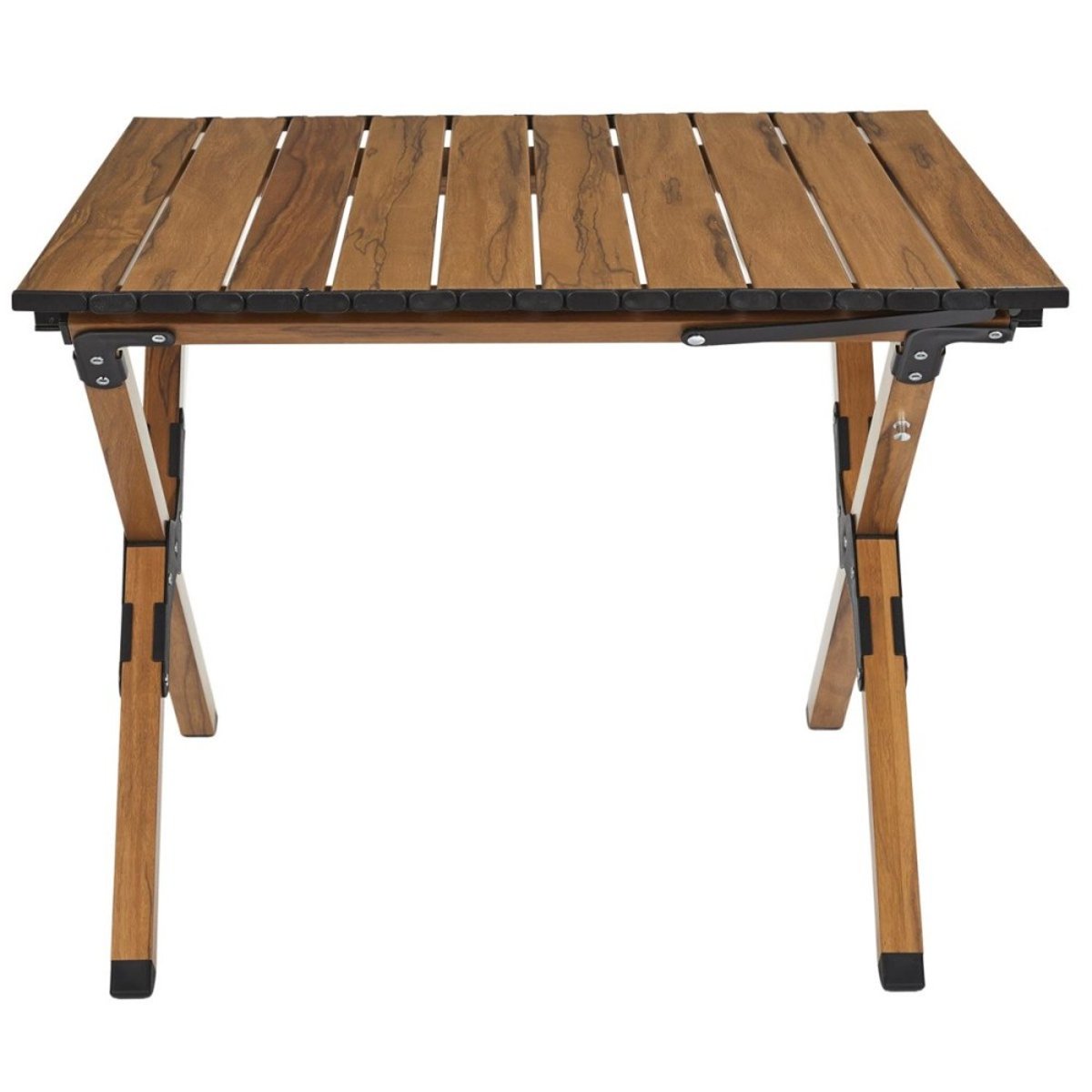 Table de camping pliante MARIPOSA effet bois marron, DECORATIE