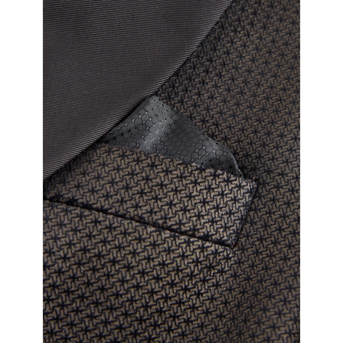 Blazer en velours à motif noir/doré, NEXT