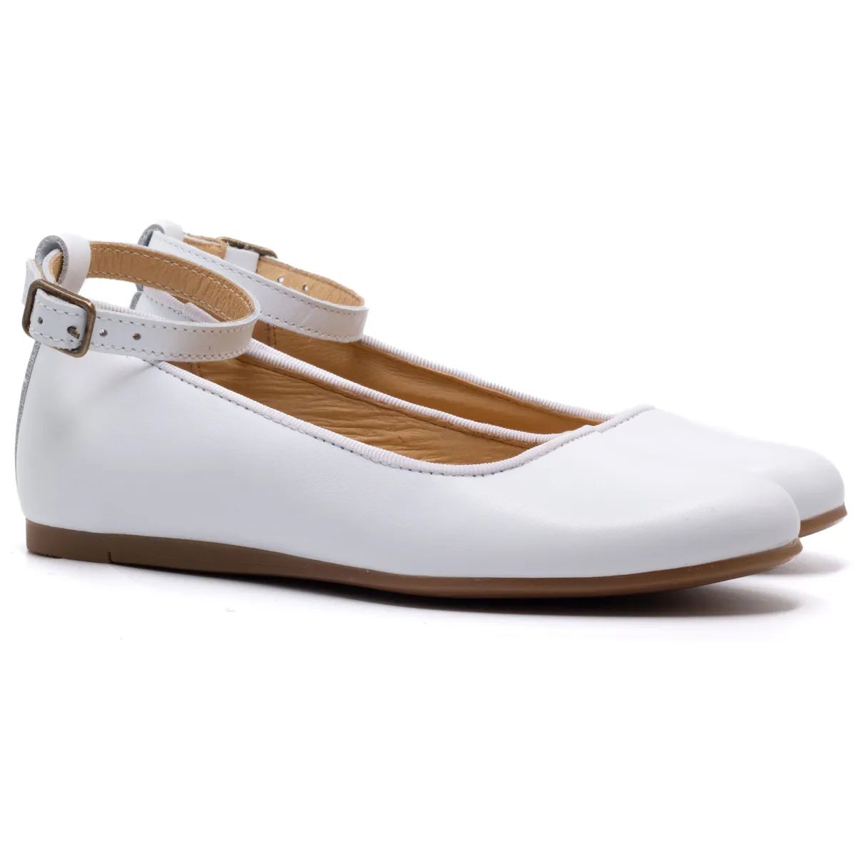 Boni Flore - ballerine fille blanche, BONI&SIDONIE