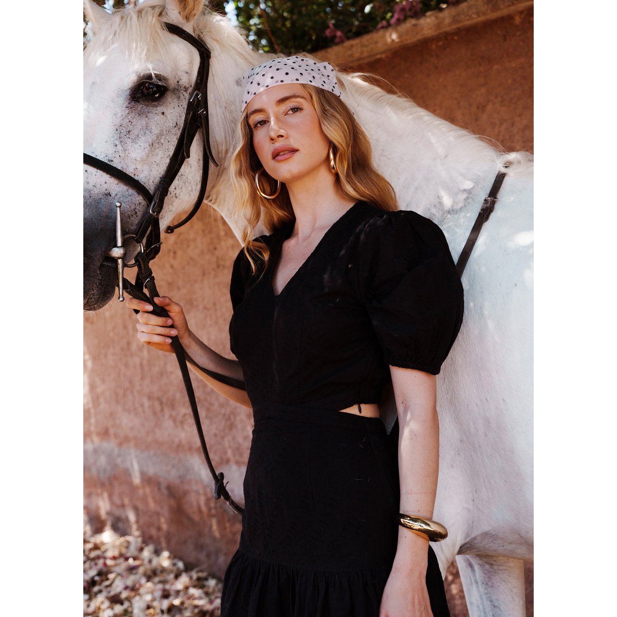 Robe Midi OSEILA noir, AN'GE
