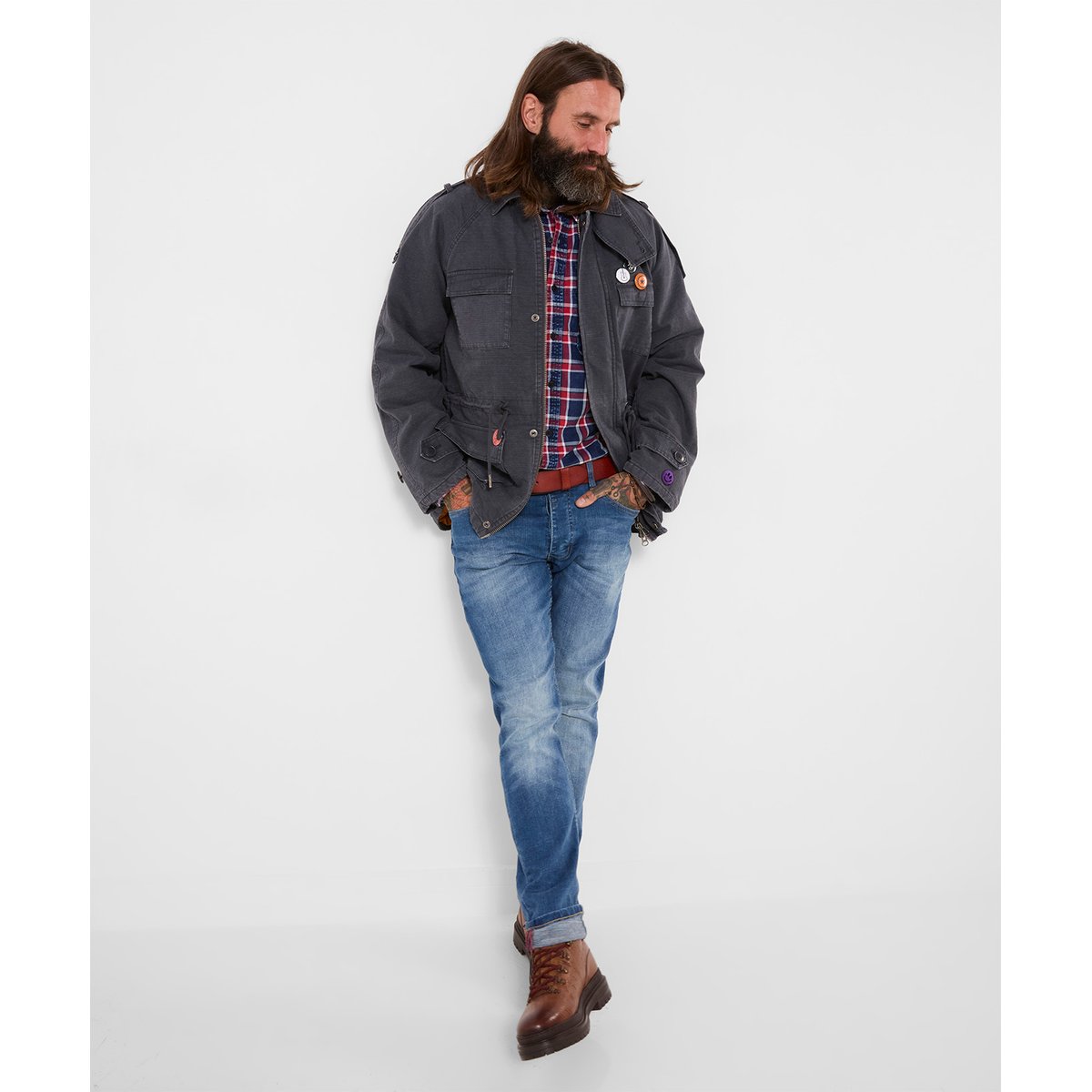 Veste à Écussons Best Times bleu, JOE BROWNS