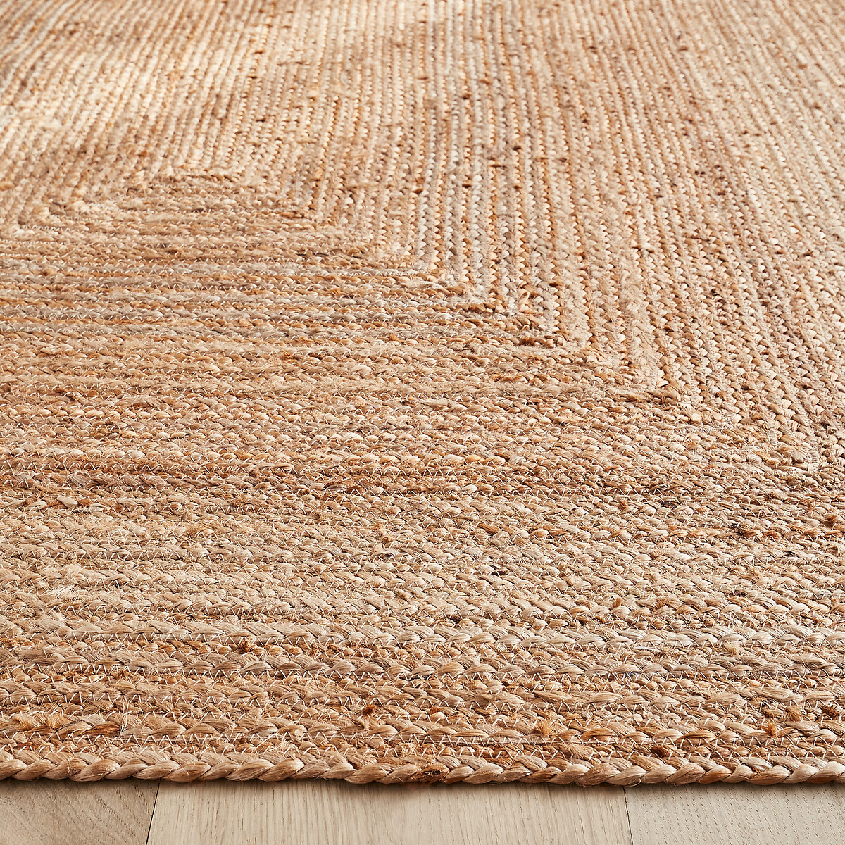 Tapis en jute, tressé main, Hempy naturel, AM.PM