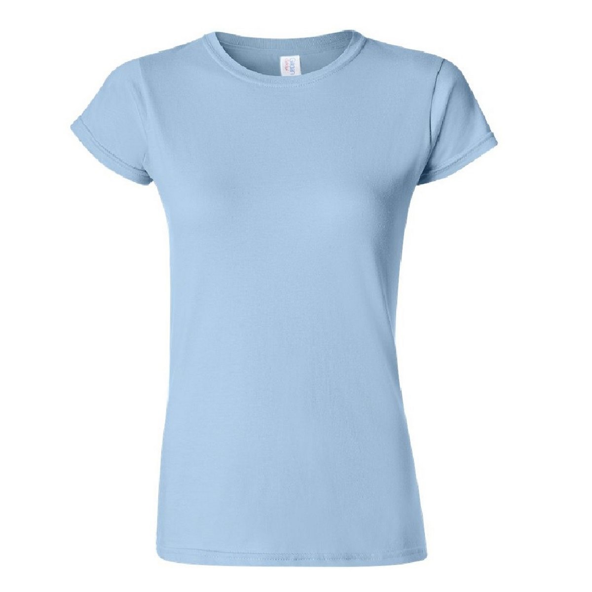 T-shirt uni manches courtes SOFTSTYLE bleu clair, GILDAN