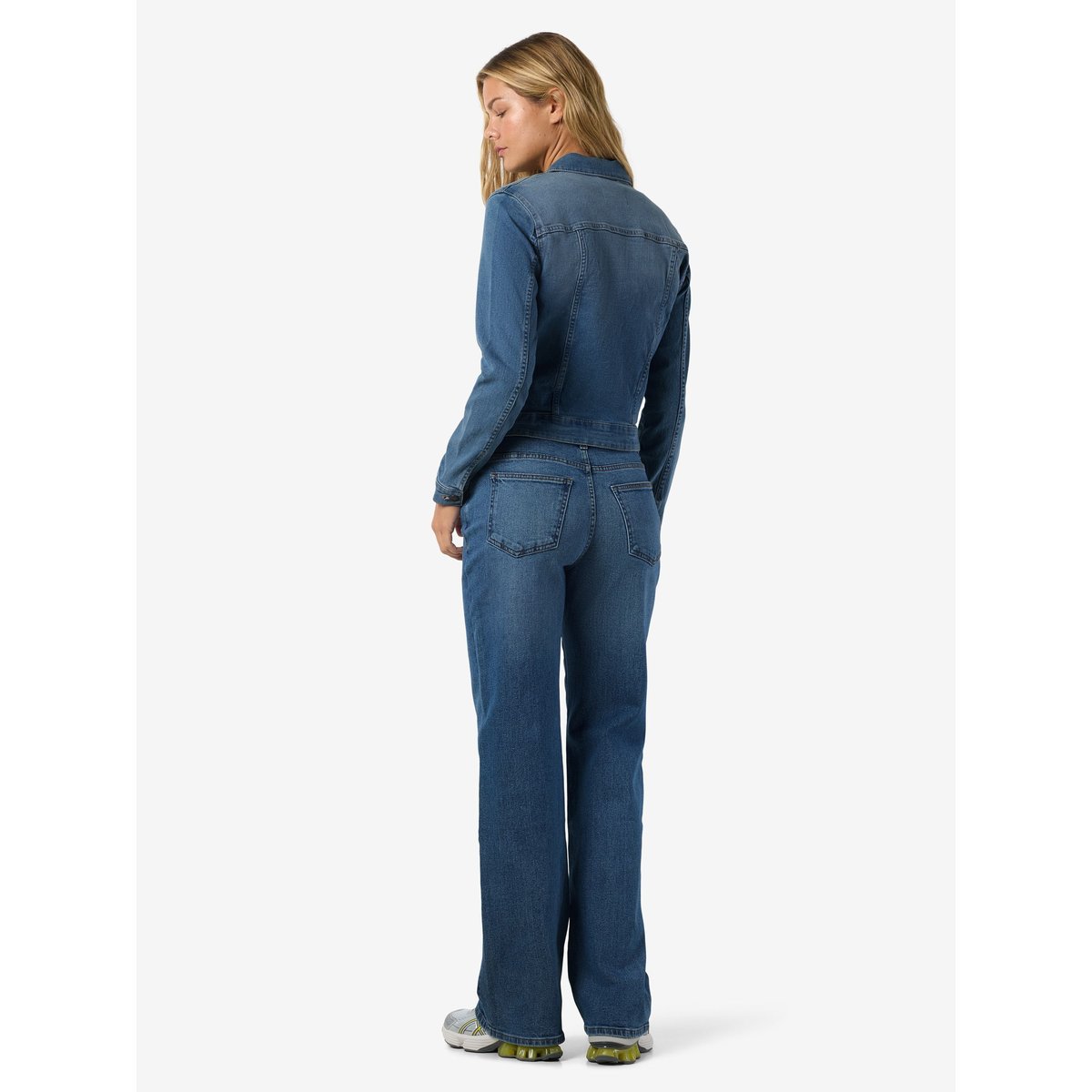Veste en jean boutonnée medium blue denim, NOISY MAY