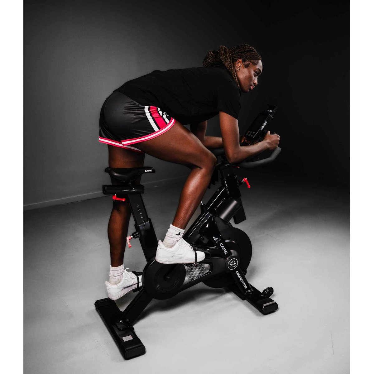 Vélo de biking Professionnel - CARE - COMPETITOR - Magnétique noir, CARE FITNESS