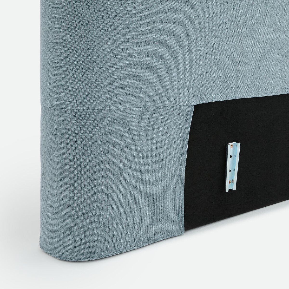 Tête de lit déhoussable, tissu chenille texturée, BOLEA bleu, LA REDOUTE INTERIEURS