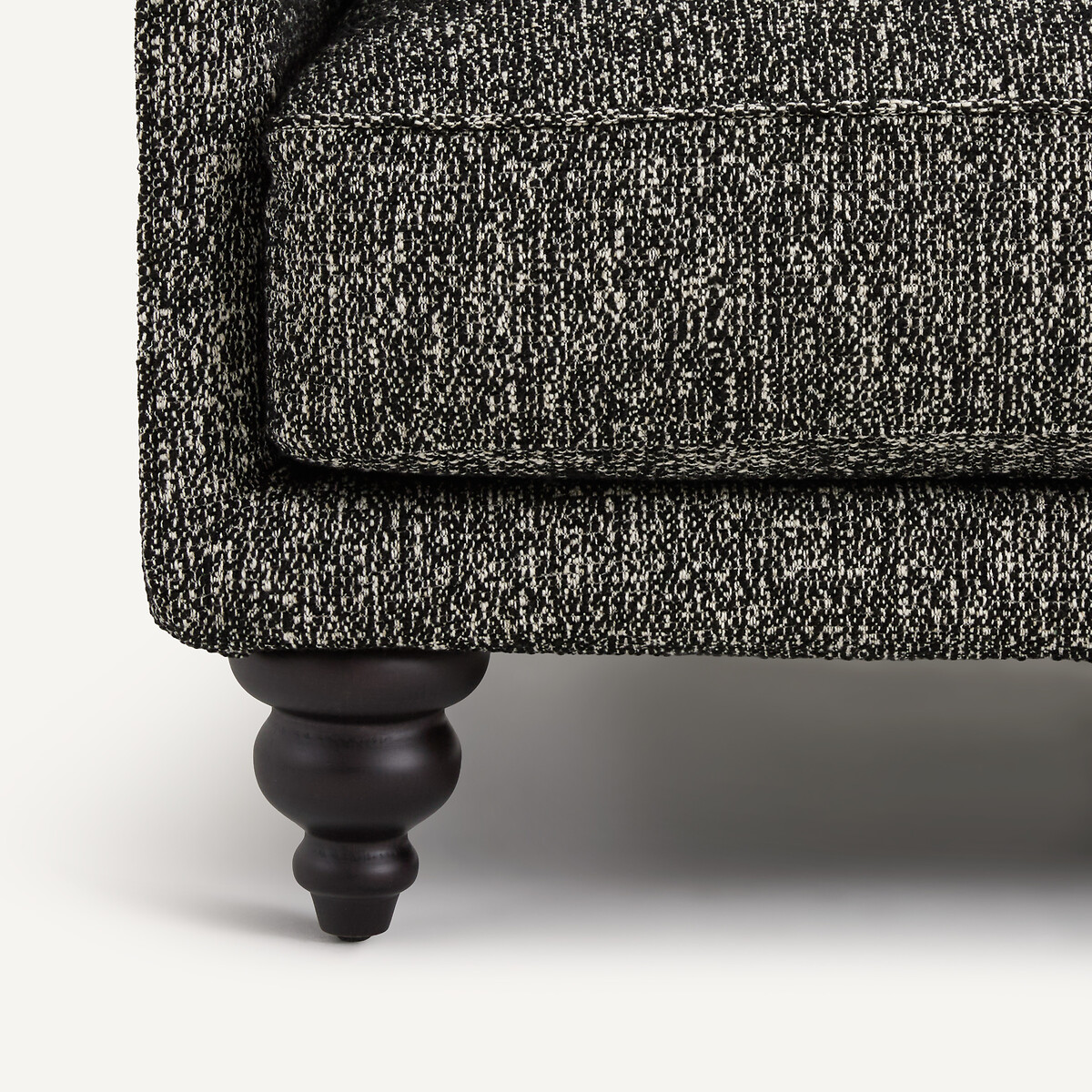3-, 4- oder 5-Sitzer-Sofa, Bouclé, LAZARE schwarz, AM.PM