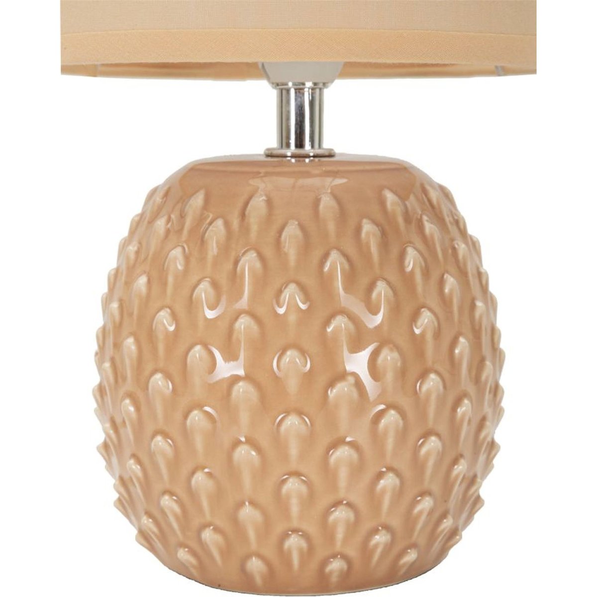 Lampe de chevet en céramique relief MODERN pêche, RECOLLECTION