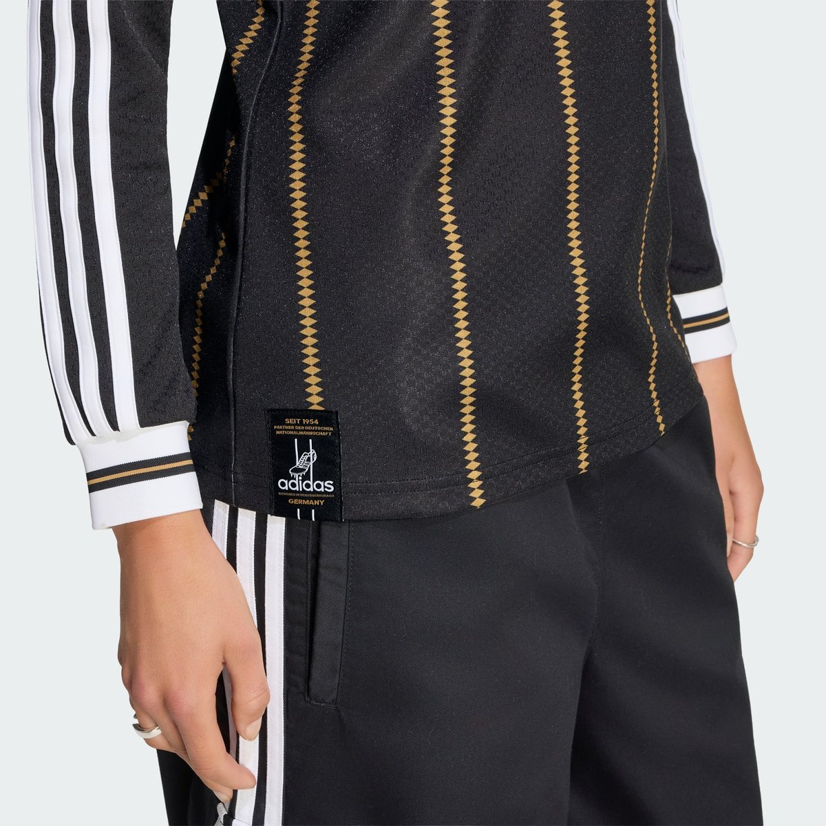 Maillot Manches Longues Third Allemagne 26 black, adidas Performance
