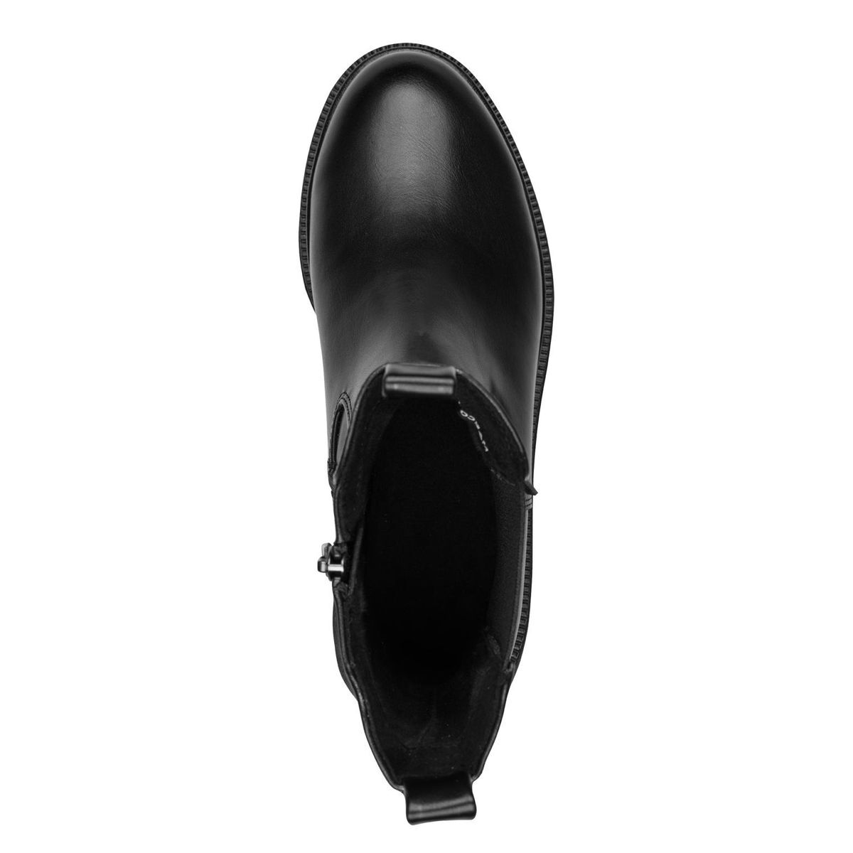 Bottine Chelsea talon bloc noir, MARCO TOZZI