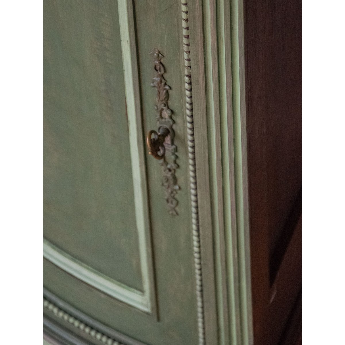 Ncoignure en bois Gilbert N°604 - Bon état vert, DEBONGOUT