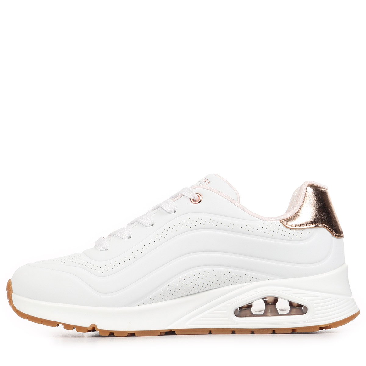 Baskets UNO GEN1 SHIMMER WAVE white, SKECHERS
