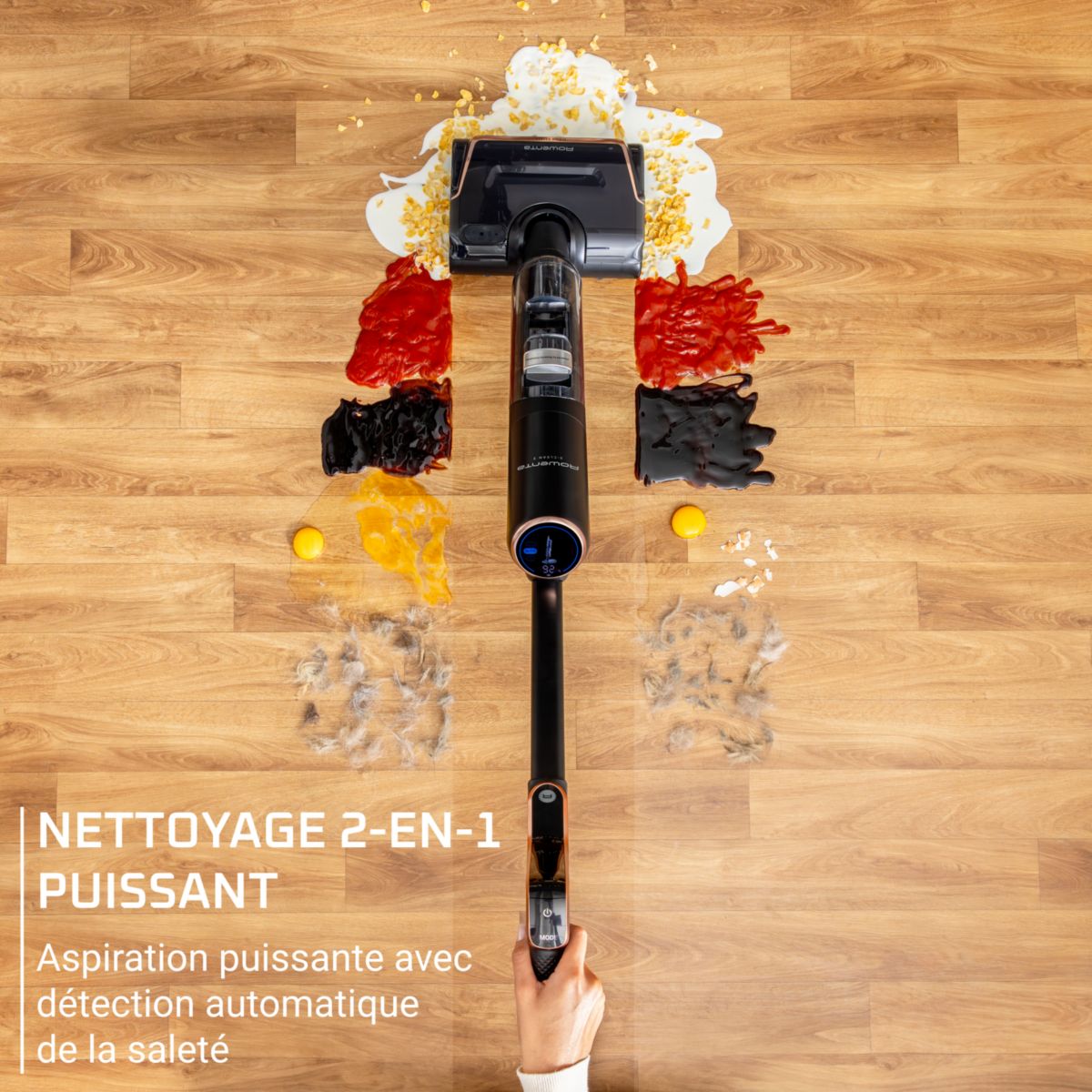 Aspirateur laveur X Clean 7 GZ5736E0 couleur unique, ROWENTA