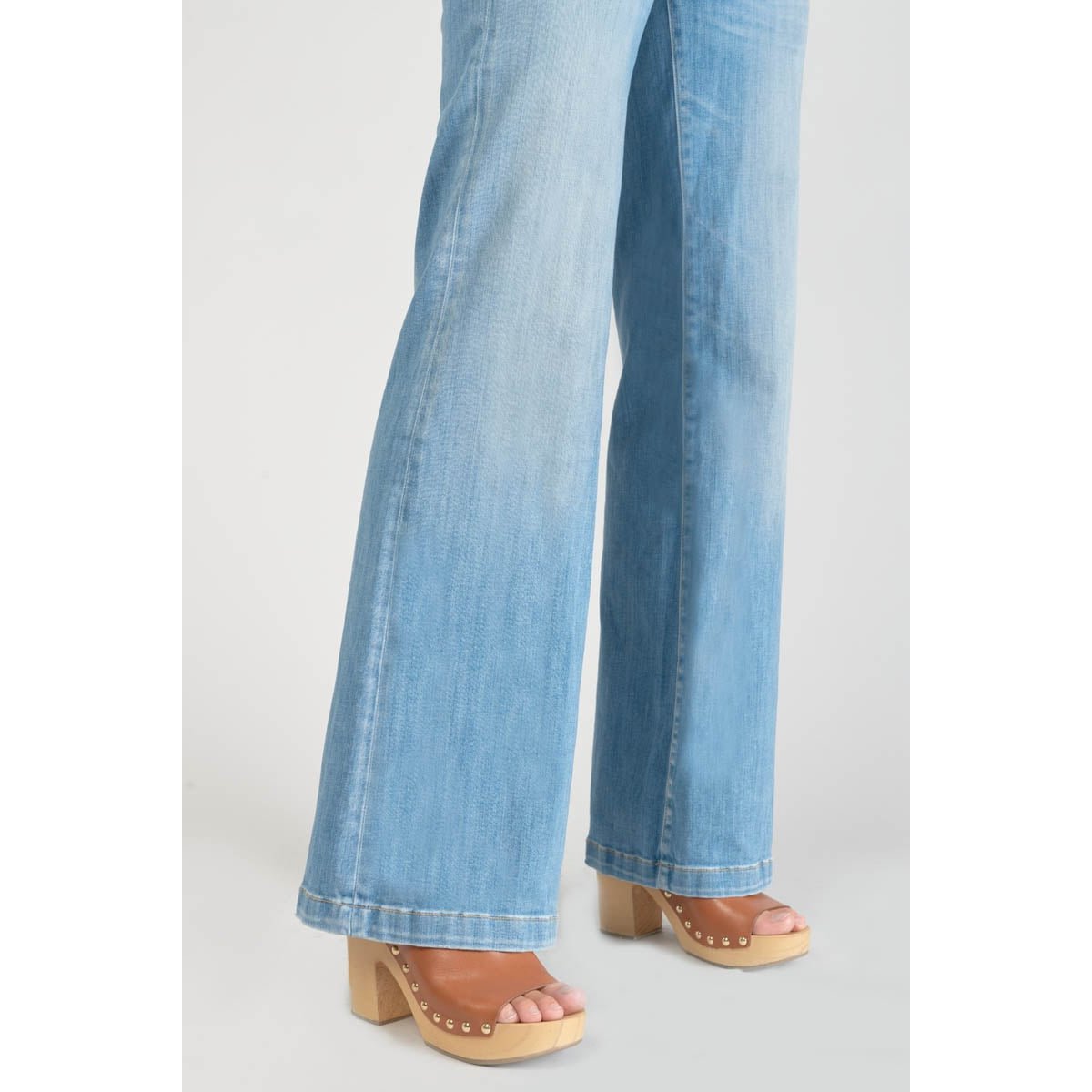 Jeans flare PULP high flare, longueur 34 blue, LE TEMPS DES CERISES