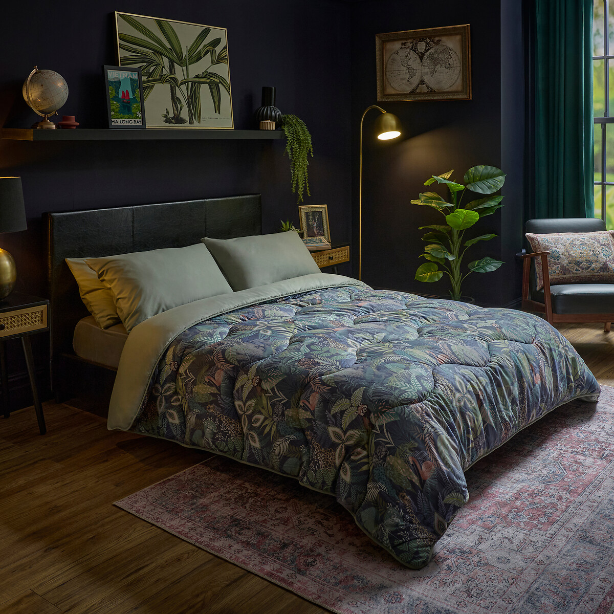 10.5 Tog Coverless Duvet Set Safari navy, NIGHT LARK