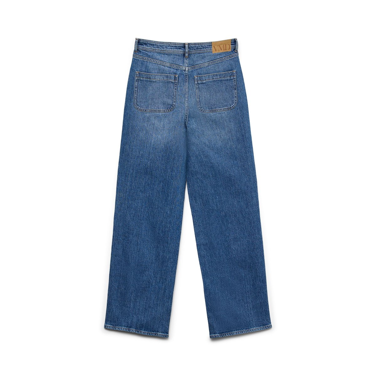 Jean À Coupe Large medium blue denim, VERO MODA