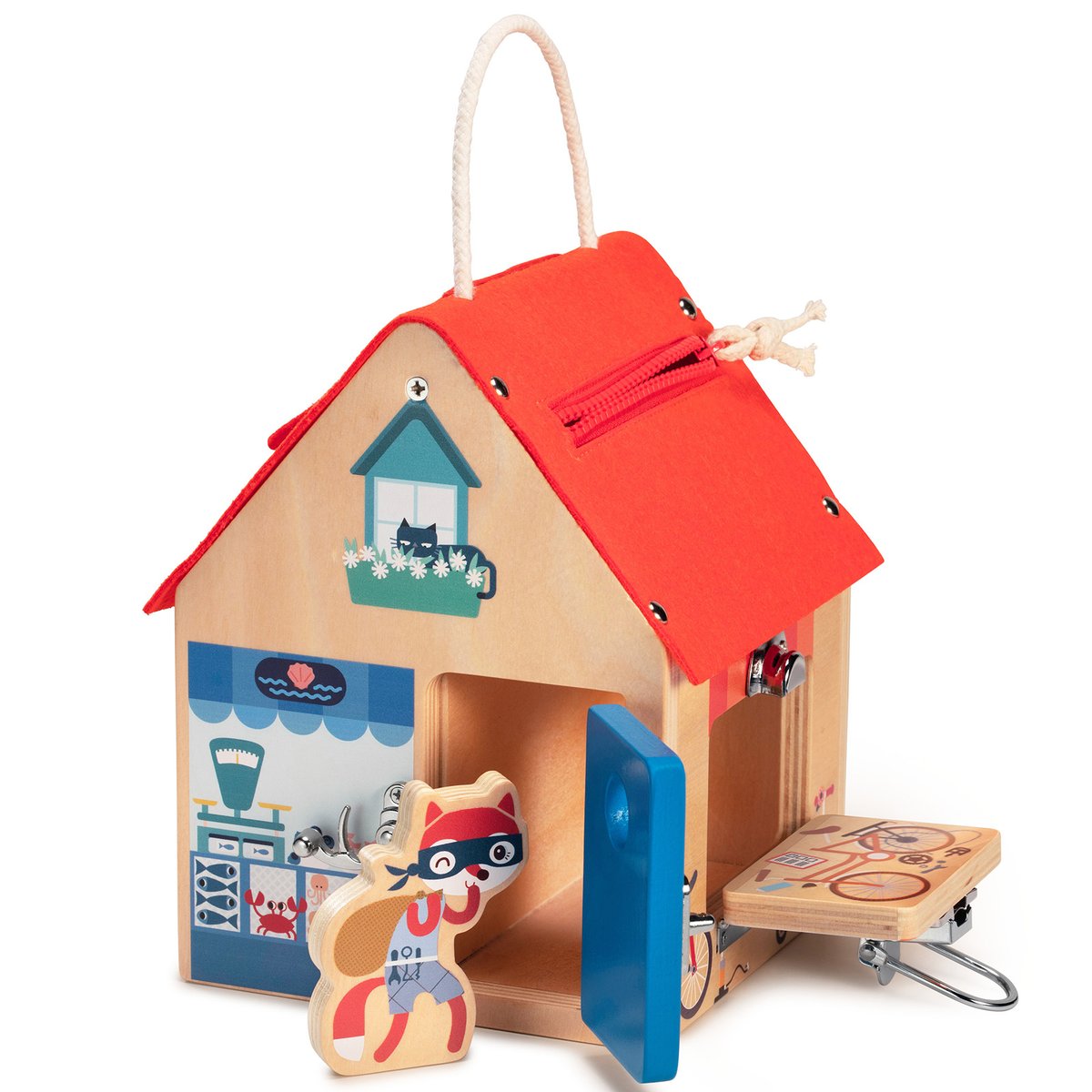 Maison Sonore à formes multicolore, LILLIPUTIENS