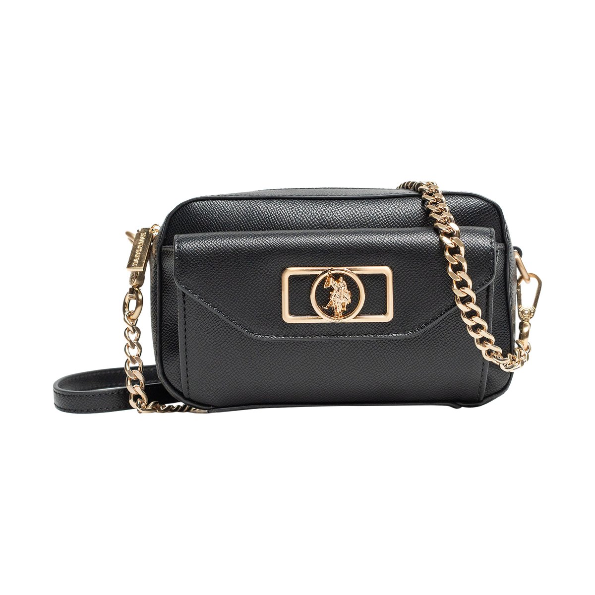 Pochette U.s Polo Jones Chic Crossbody noir, U.S. POLO ASSN.