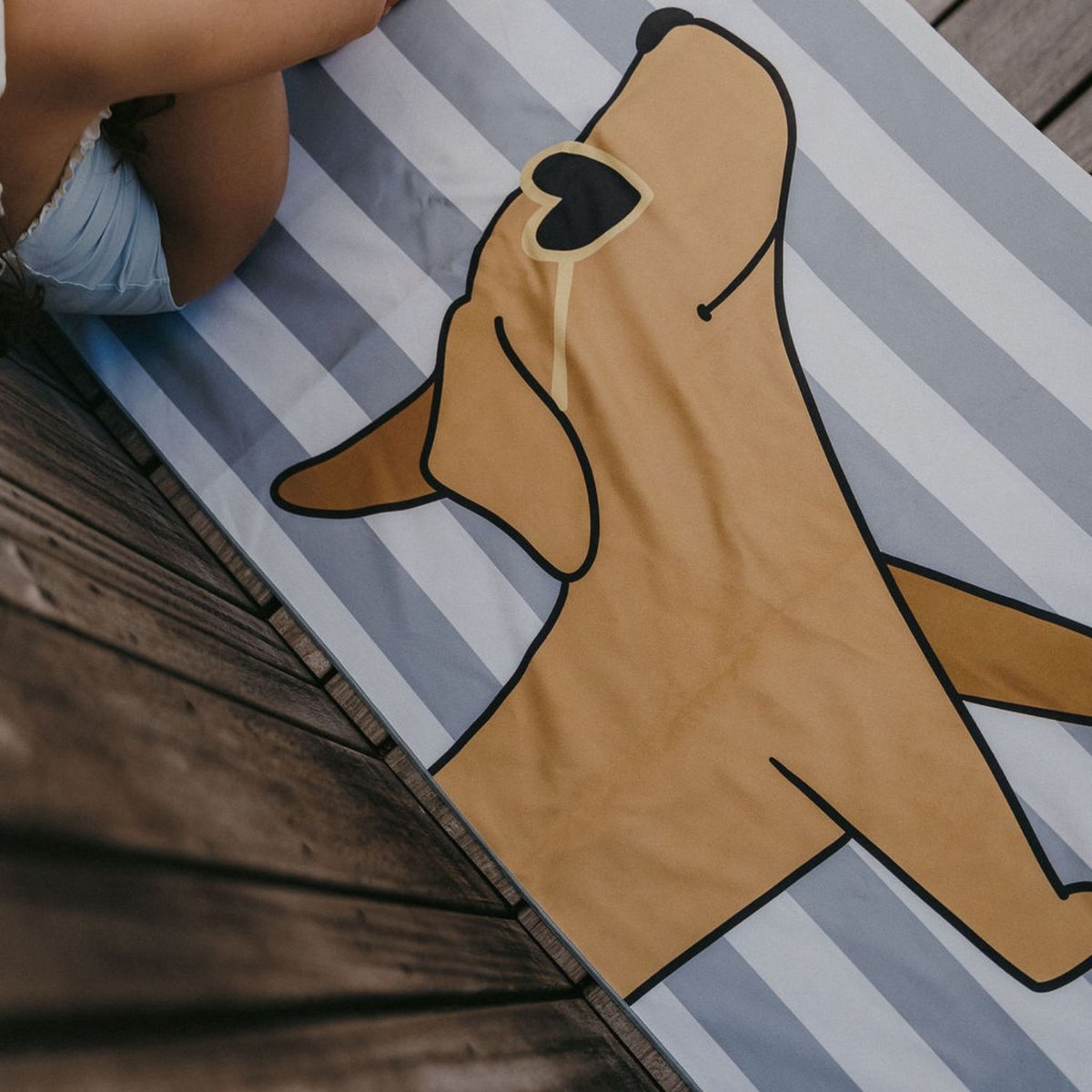 Serviette de plage bleu, ZAKUW