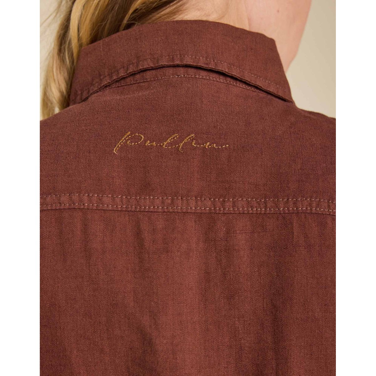 Chemise LIN MOCHA beige, PULLIN
