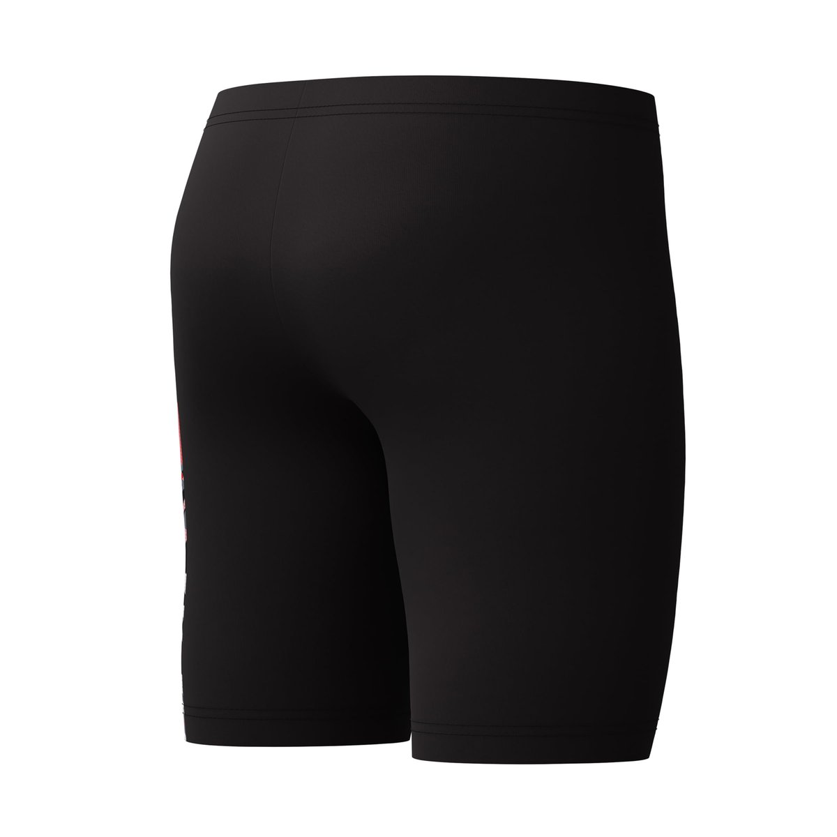 Jammer de natation extensible motif/style épissage HYPERBOOM noir / rouge, SPEEDO