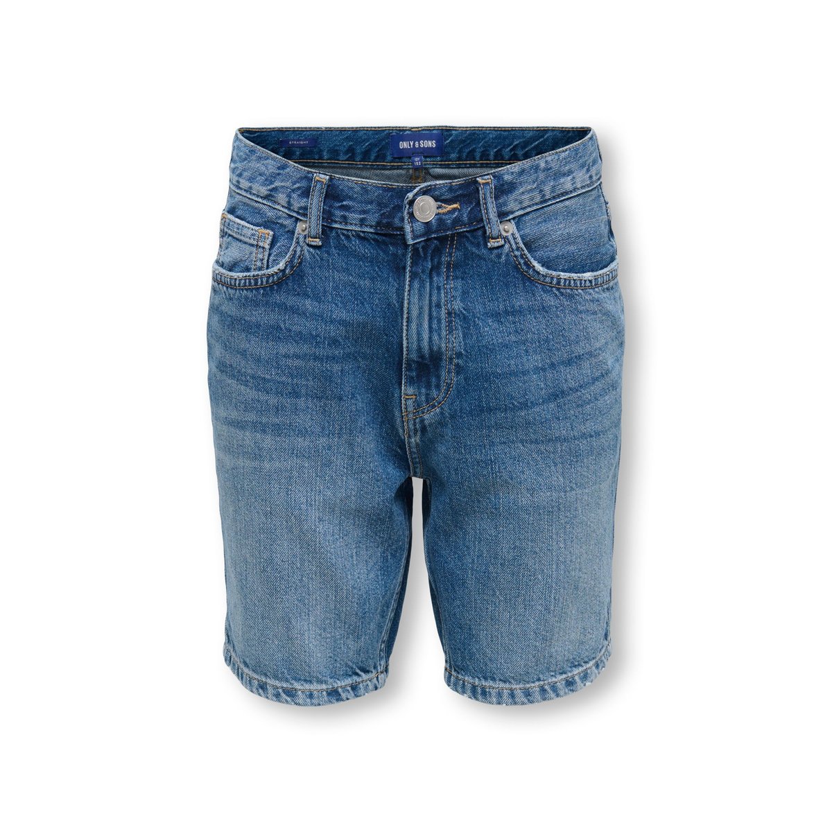 Short En Denim medium blue denim, ONLY & SONS JUNIOR