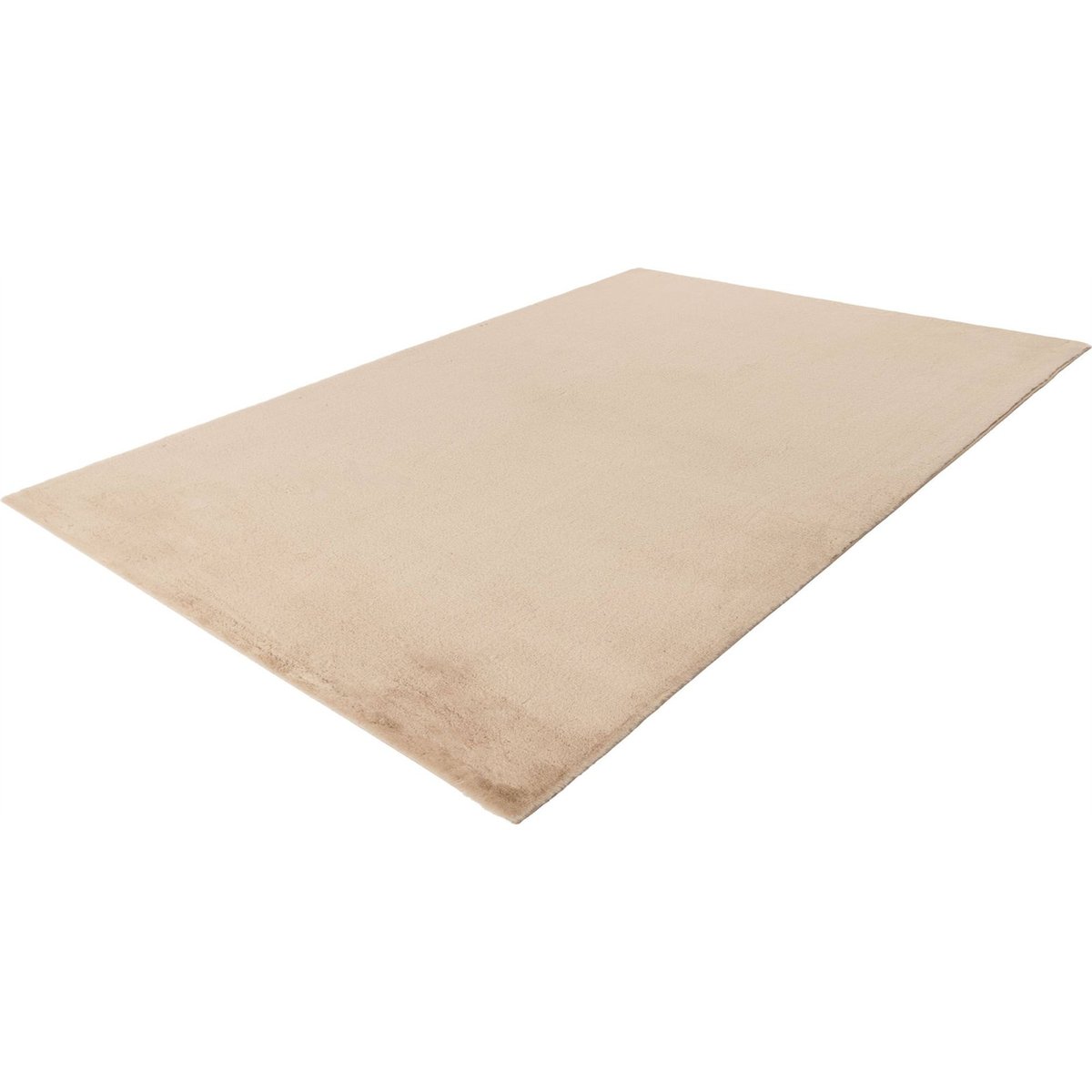 Tapis rectangulaire à poils courts beige sable naturel chaleureux, ARTE ESPINA