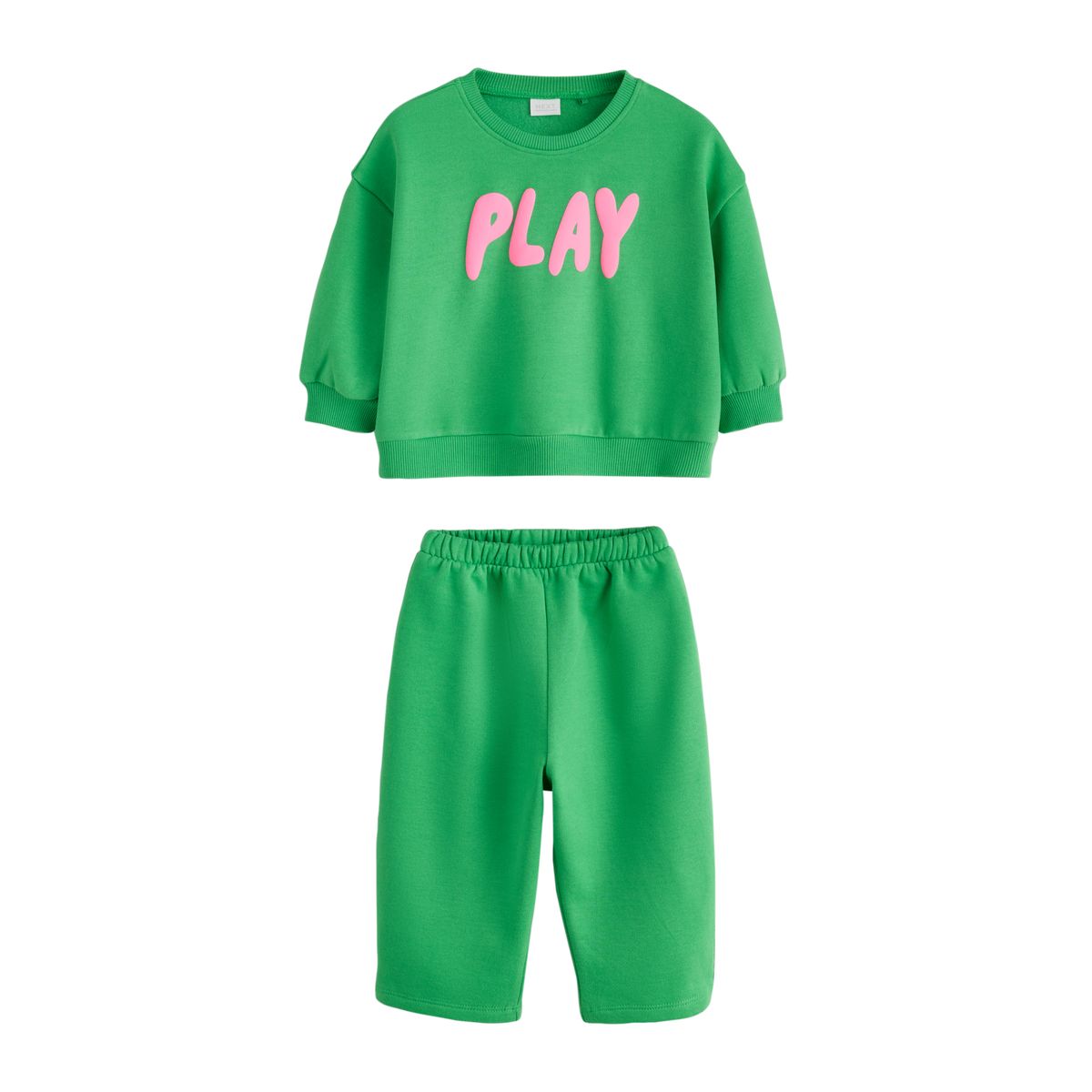 Ensemble sweat et pantalon bouffant green play, NEXT