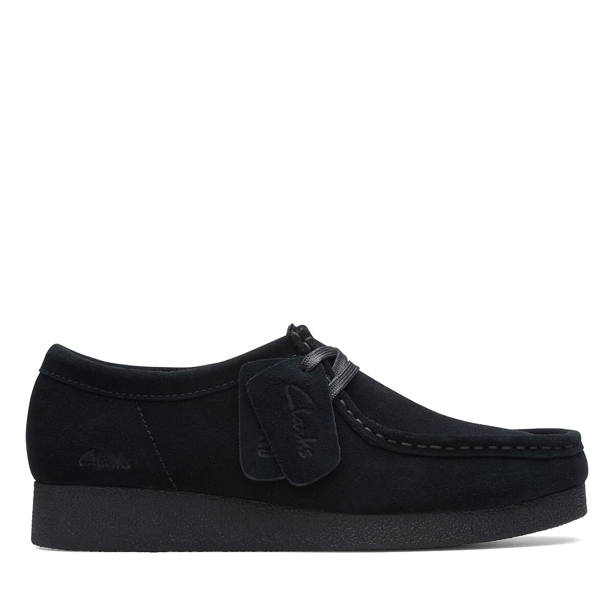 Mules Suède WALLABEE EVO noir, CLARKS
