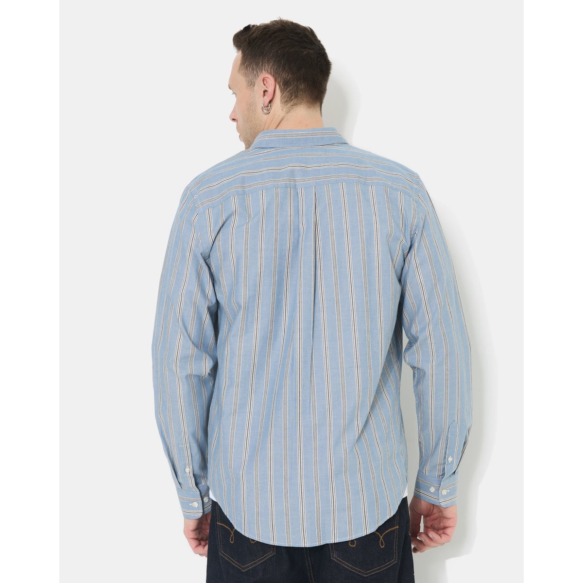 Chemise en coton DAYE bleu marine, CHEVIGNON