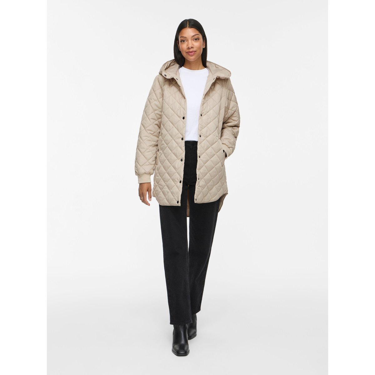 Manteau feather gray, VILA