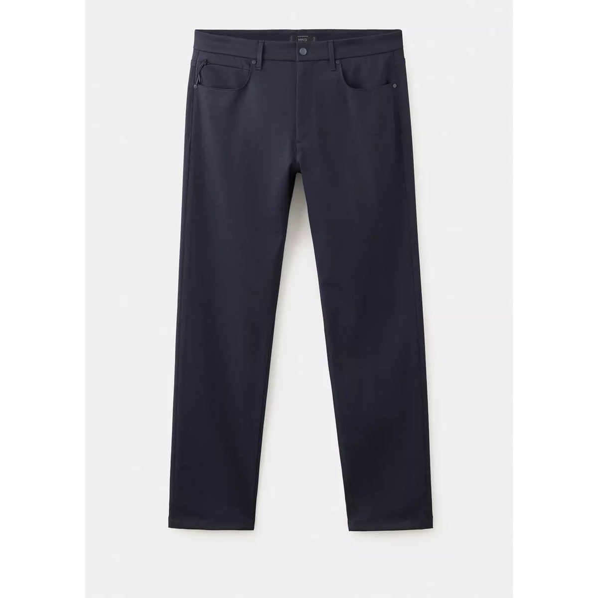 Pantalon regular fit Thermolite® bleu marine, MANGO MAN