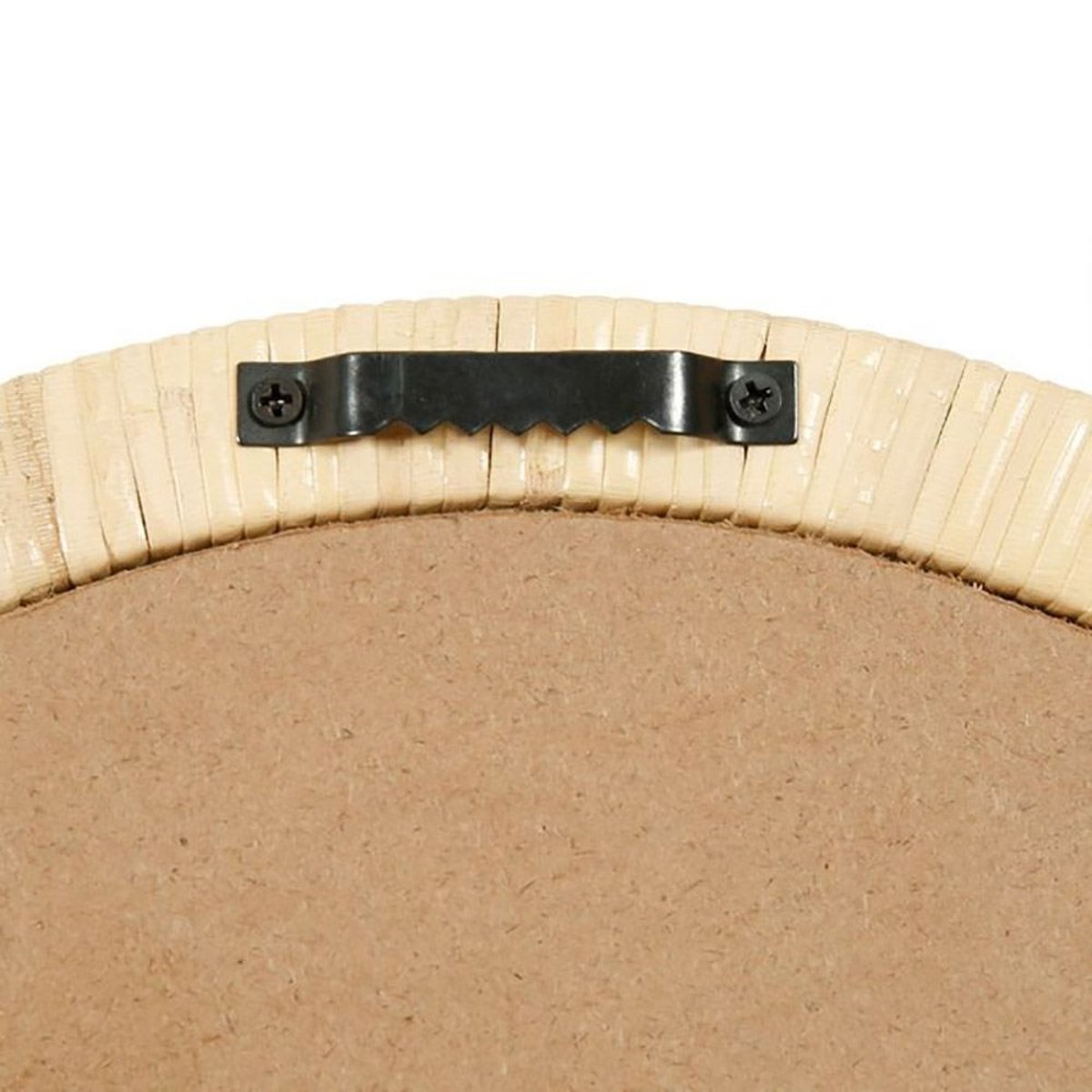 Miroir rotin souris beige, DECORATIE
