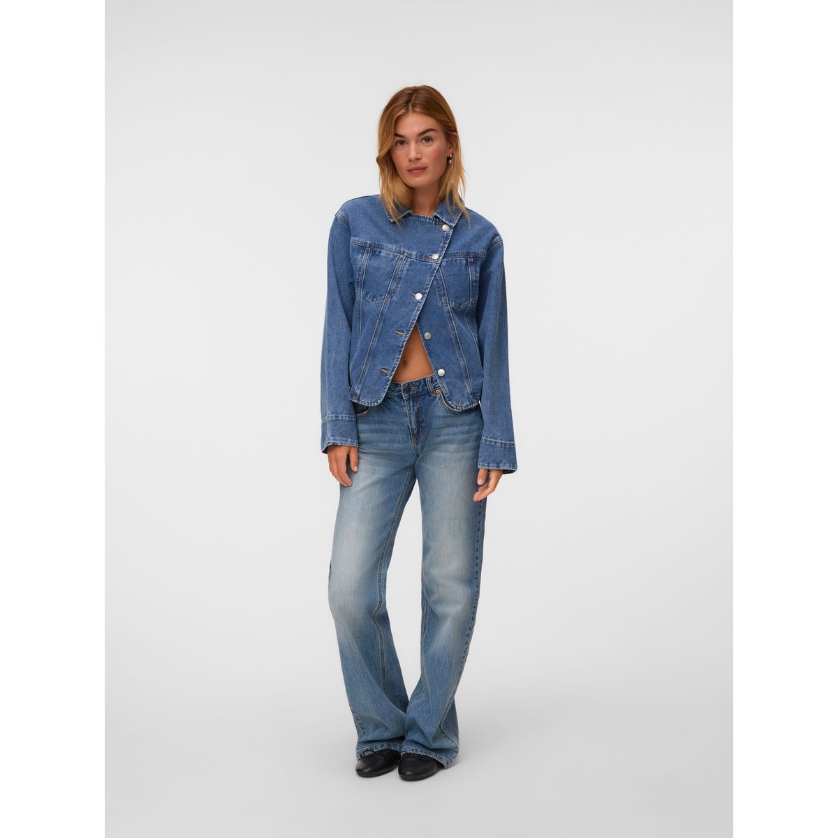Veste En Jean medium blue denim, VERO MODA