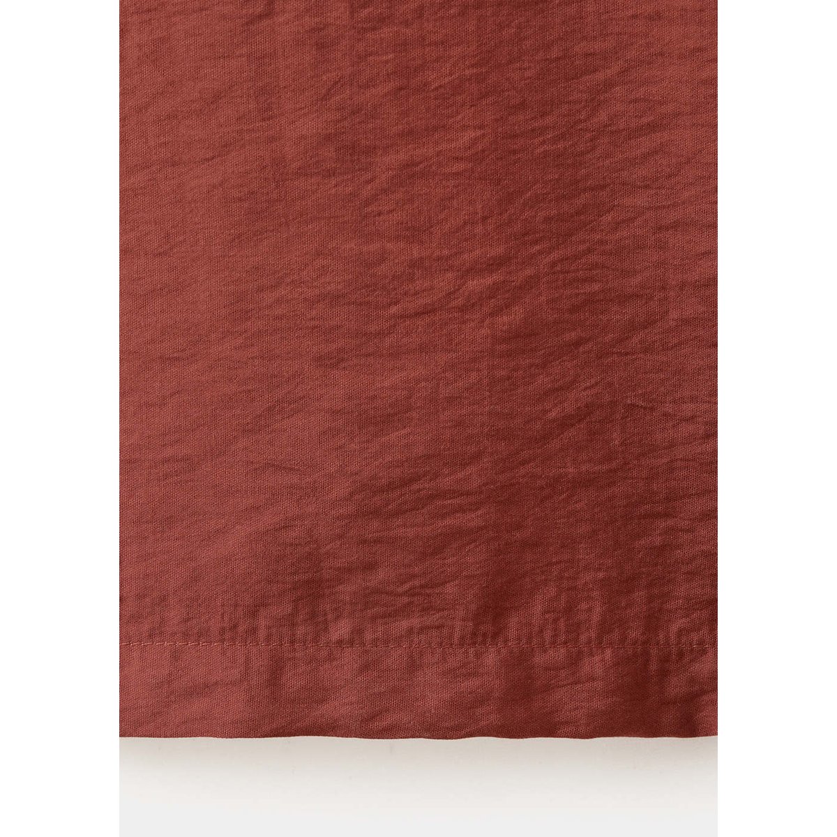 Pantalon droit détail nœuds orange brûlé, MANGO TEEN