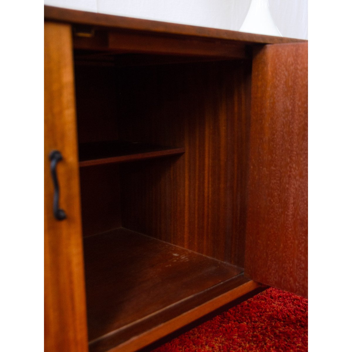 Enfilade en teck Margaret N°790 - Bon état bois foncé, DEBONGOUT