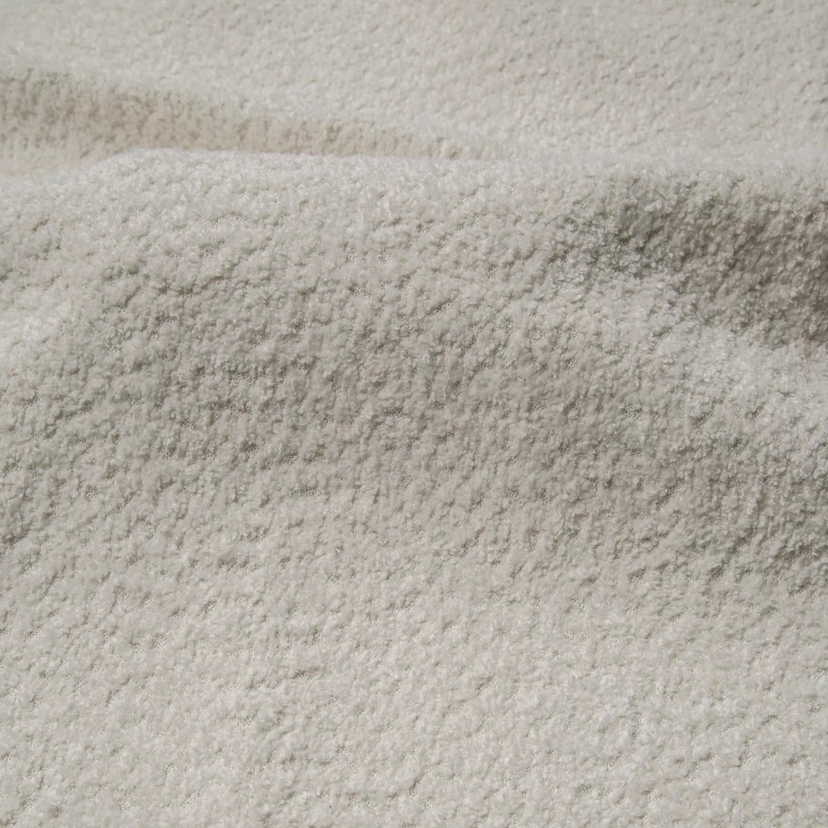 Canapé convertible express dunlopillo 140cm 3 places en tissu bouclette MYRA crème, SIA HOME