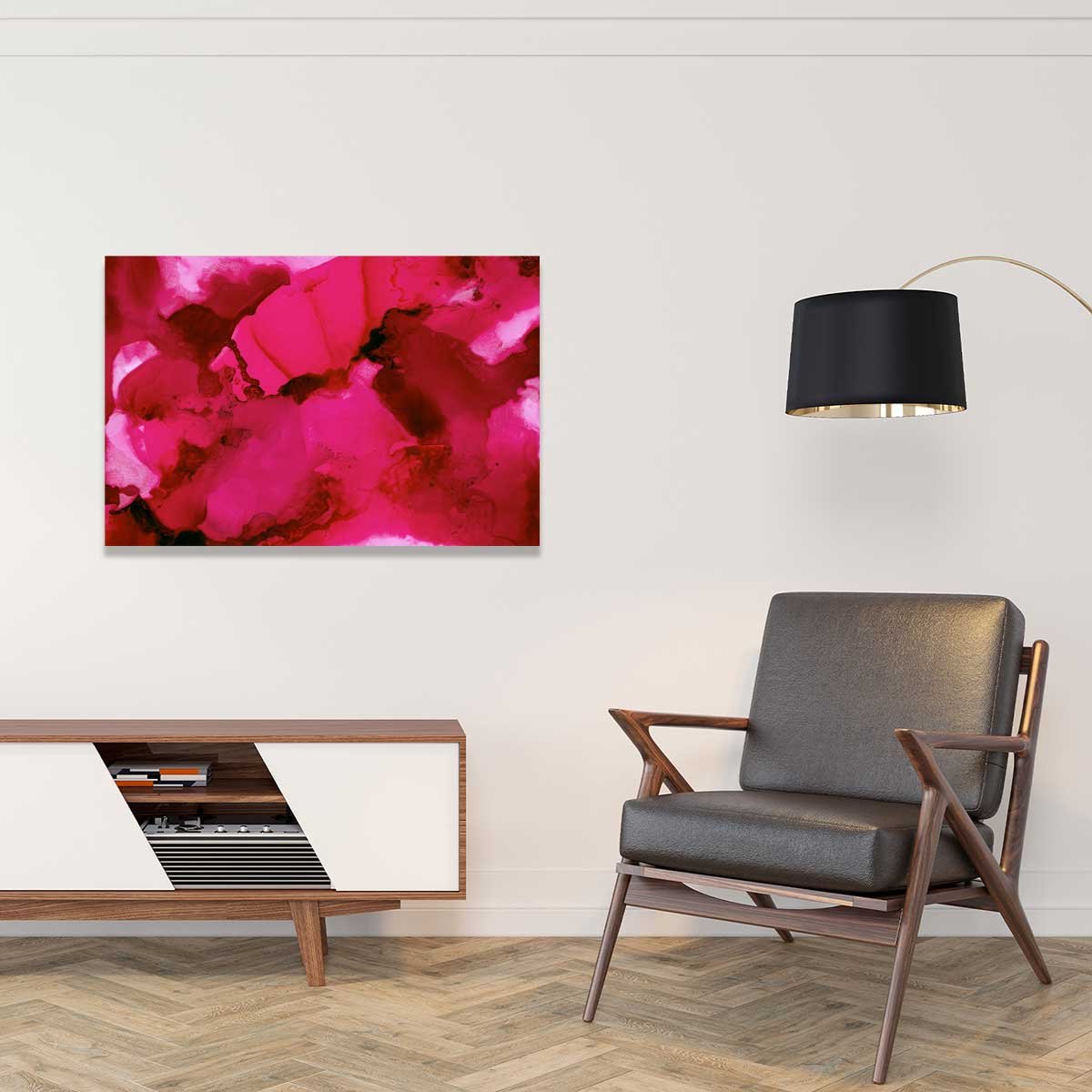 Tableau deco bloodstream tableau alu dibond, HEXOA