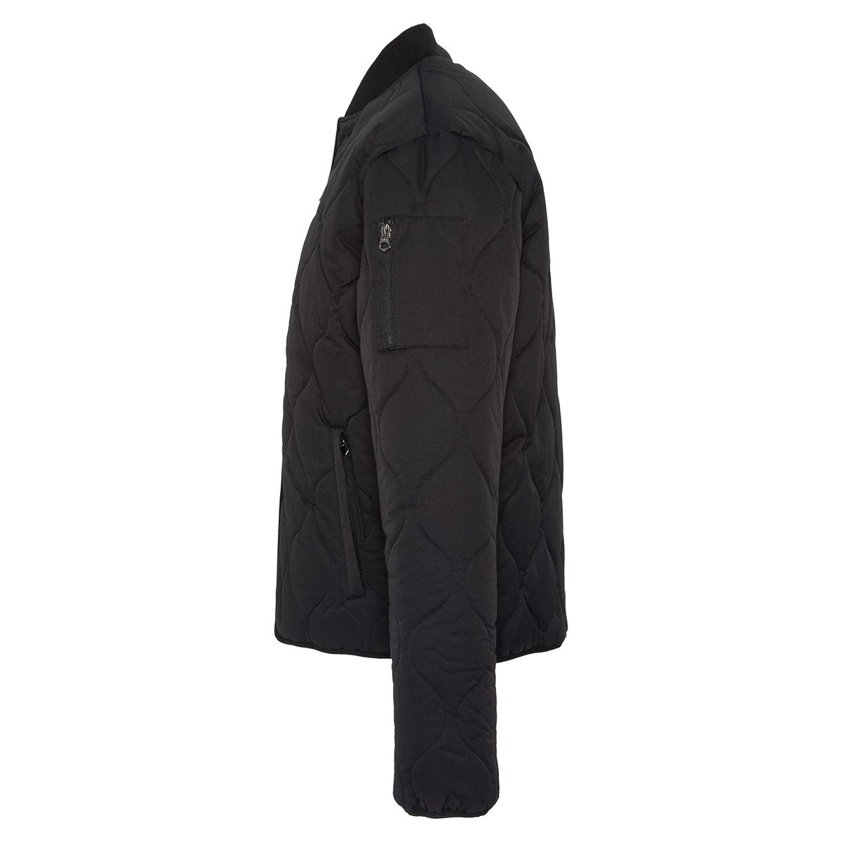 Blouson army quilté noir, SCHOTT