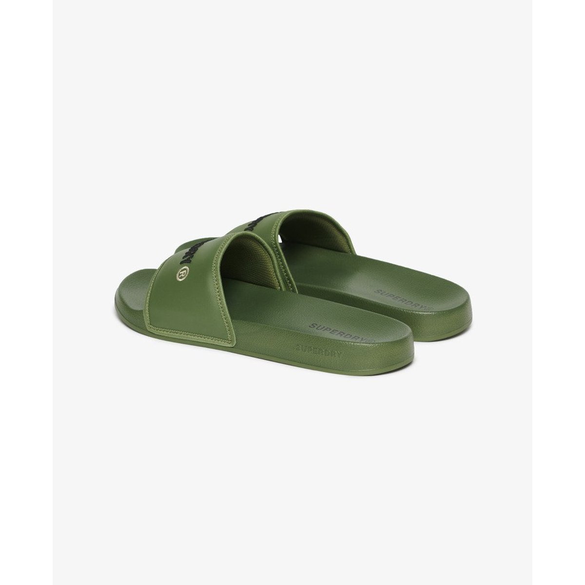 Claquettes Tarp Core vert olive kaki, SUPERDRY