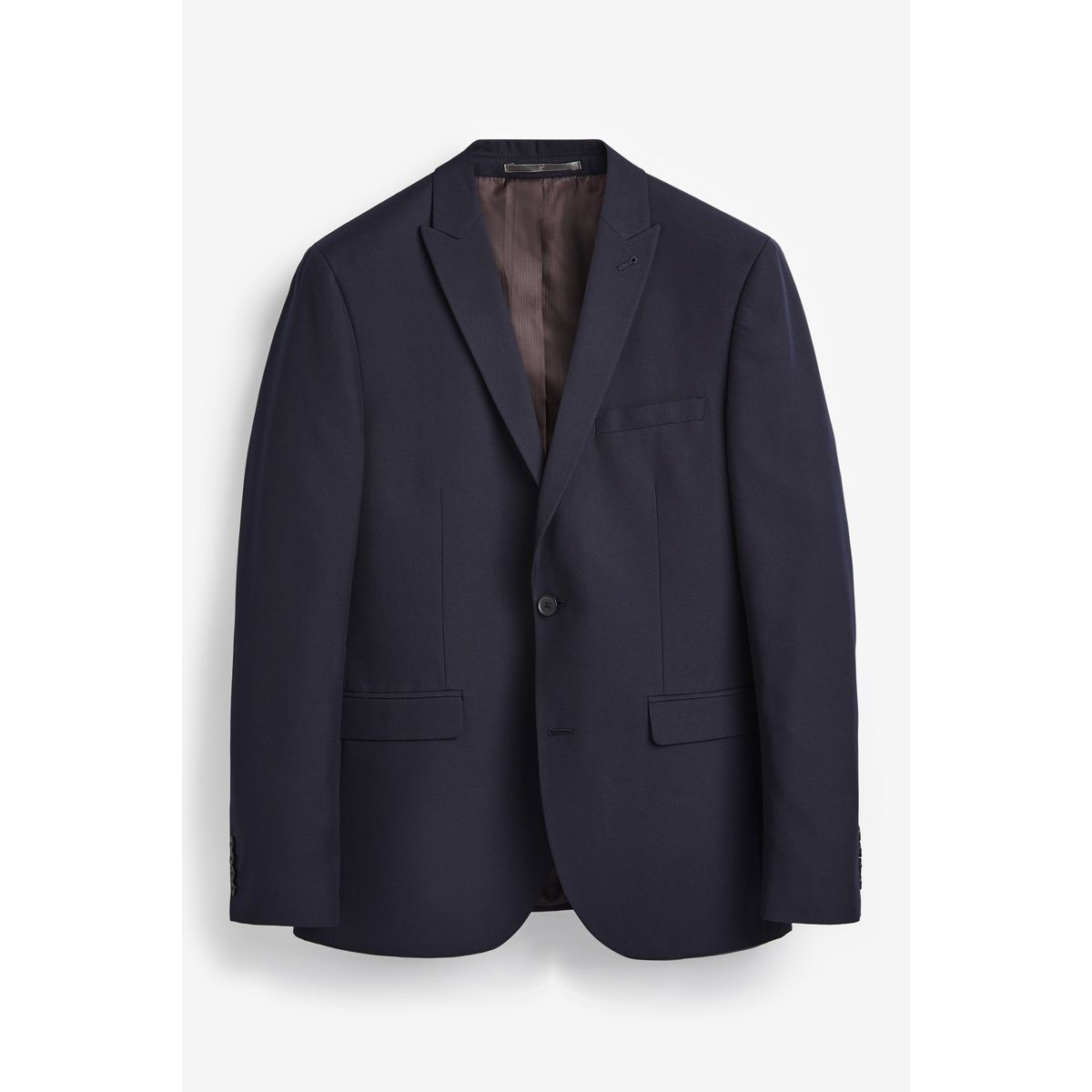 Veste de costume à deux boutons - coupe ajustée bleu marine, NEXT