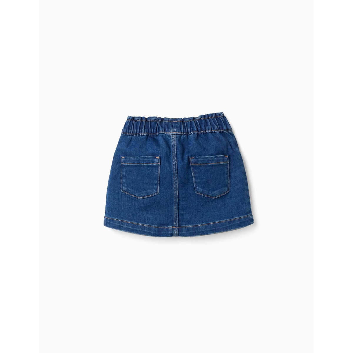 Jupe en jean avec 4 poches bleu, ZIPPY