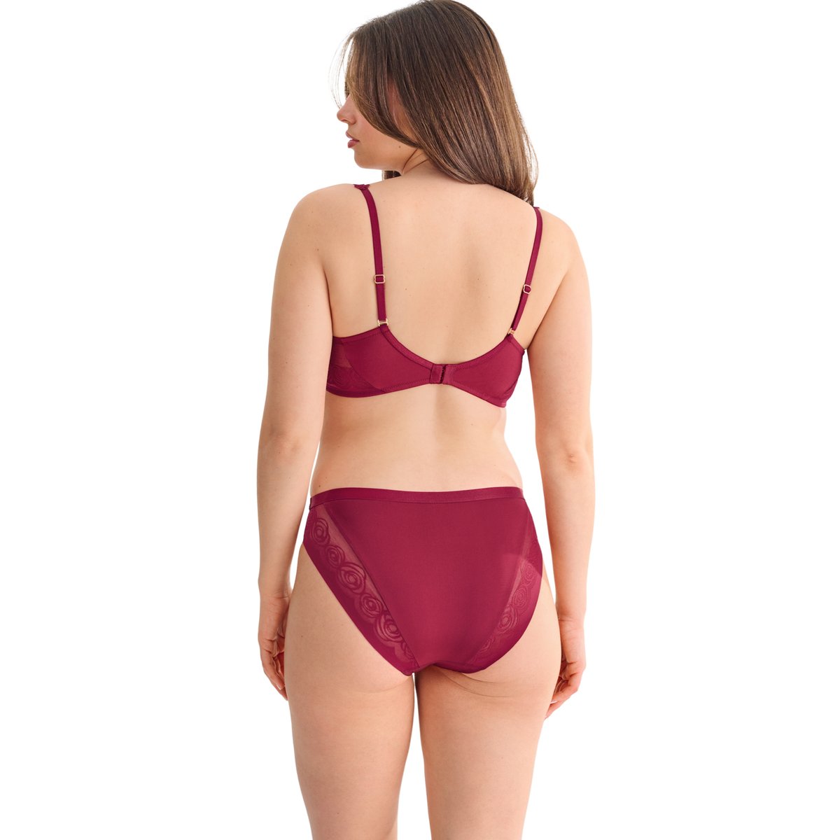 Soutien-gorge armaturé RUBY rouge, LISCA