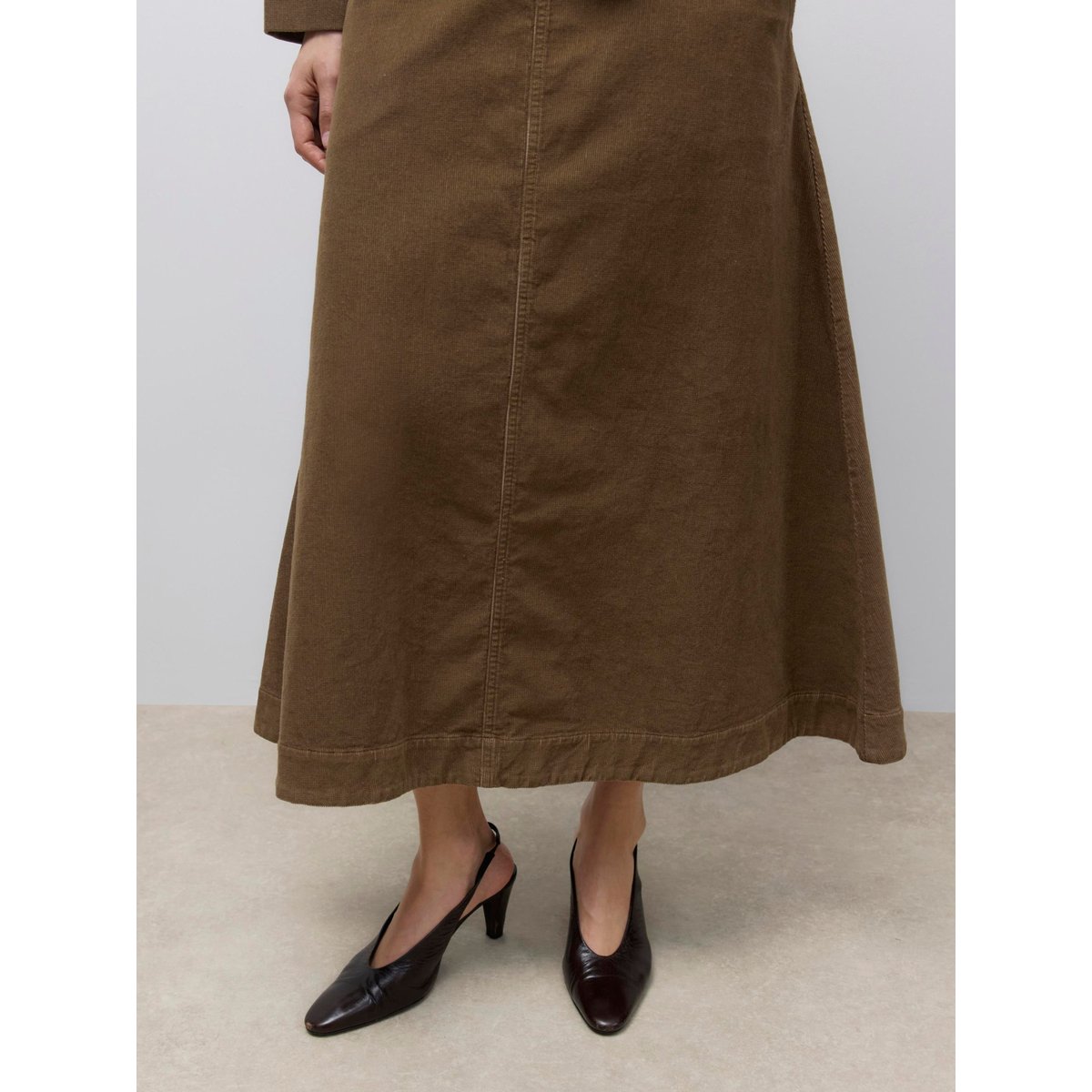 Jupe marron - teak, VERO MODA