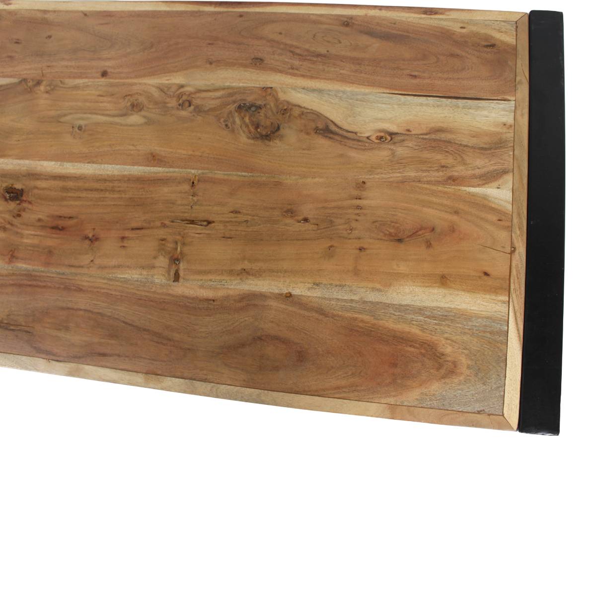 Table basse en bois d'acacia HAVANA bois foncé, MADE IN MEUBLES