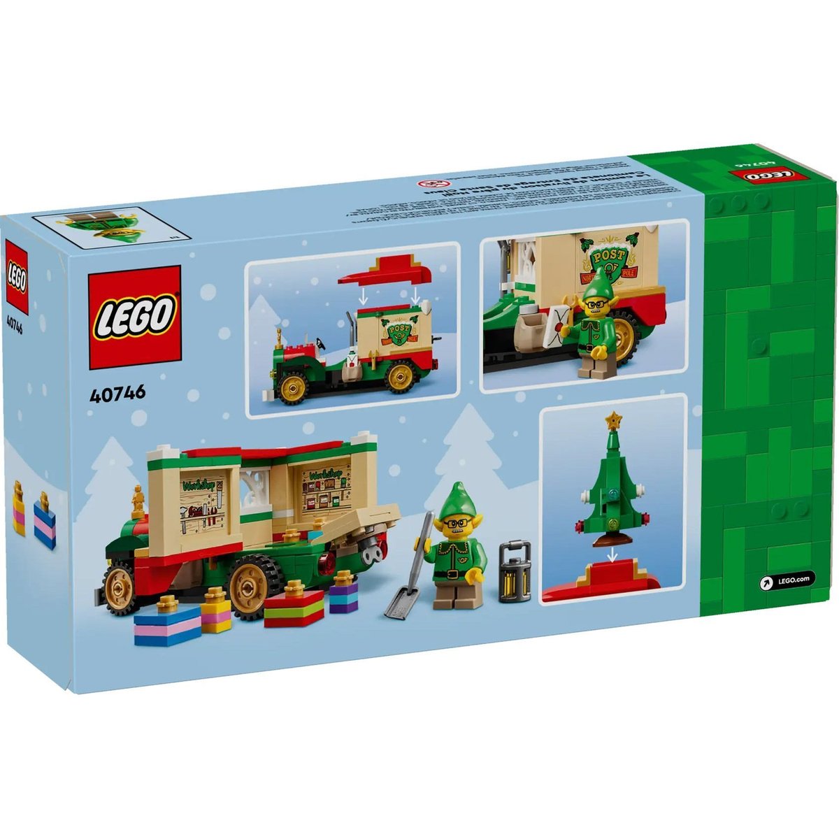 LEGO Saisonnier - Le camion de livraison du Père Noël - 40746 multicolore, LEGO