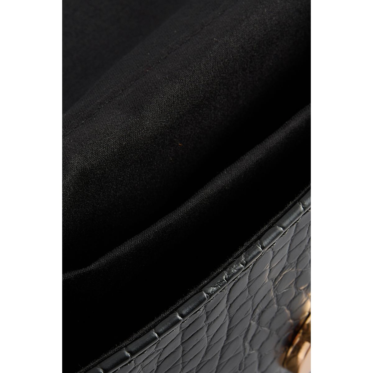 Pochette avec chaîne détachable noir, NEXT